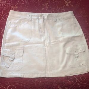 Shirt silver skirt size 10